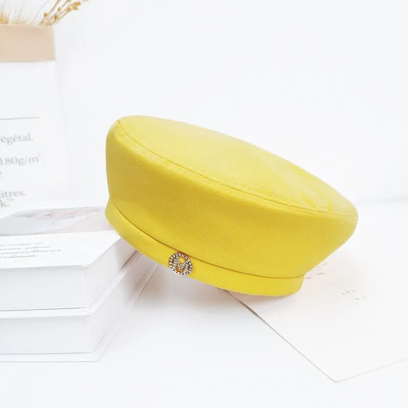 NEWBLOM Spring Kpop Cotton Mesh Women's Beret