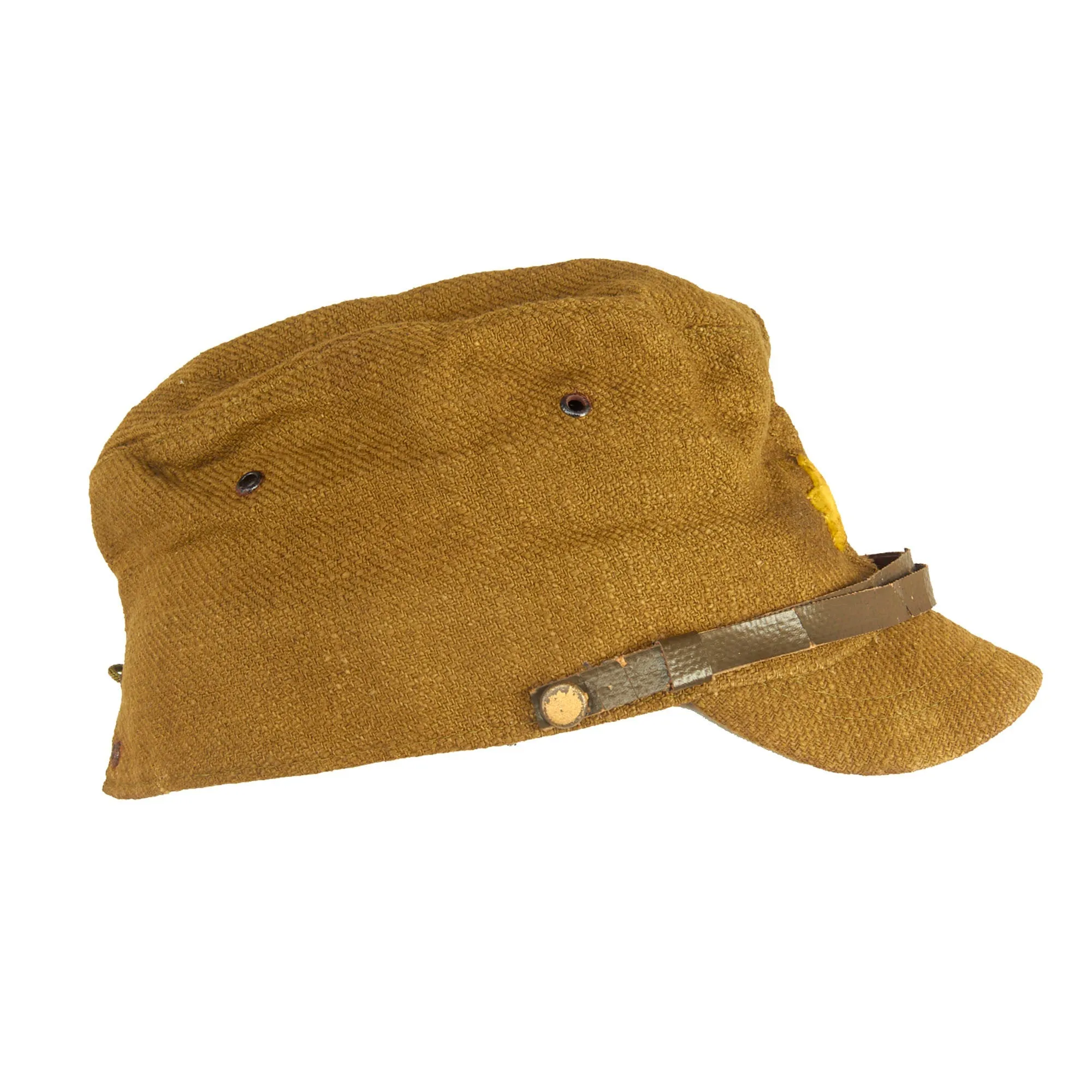 Original Japanese WWII Imperial Japanese Army Enlisted Men's Tropical Forage Cap