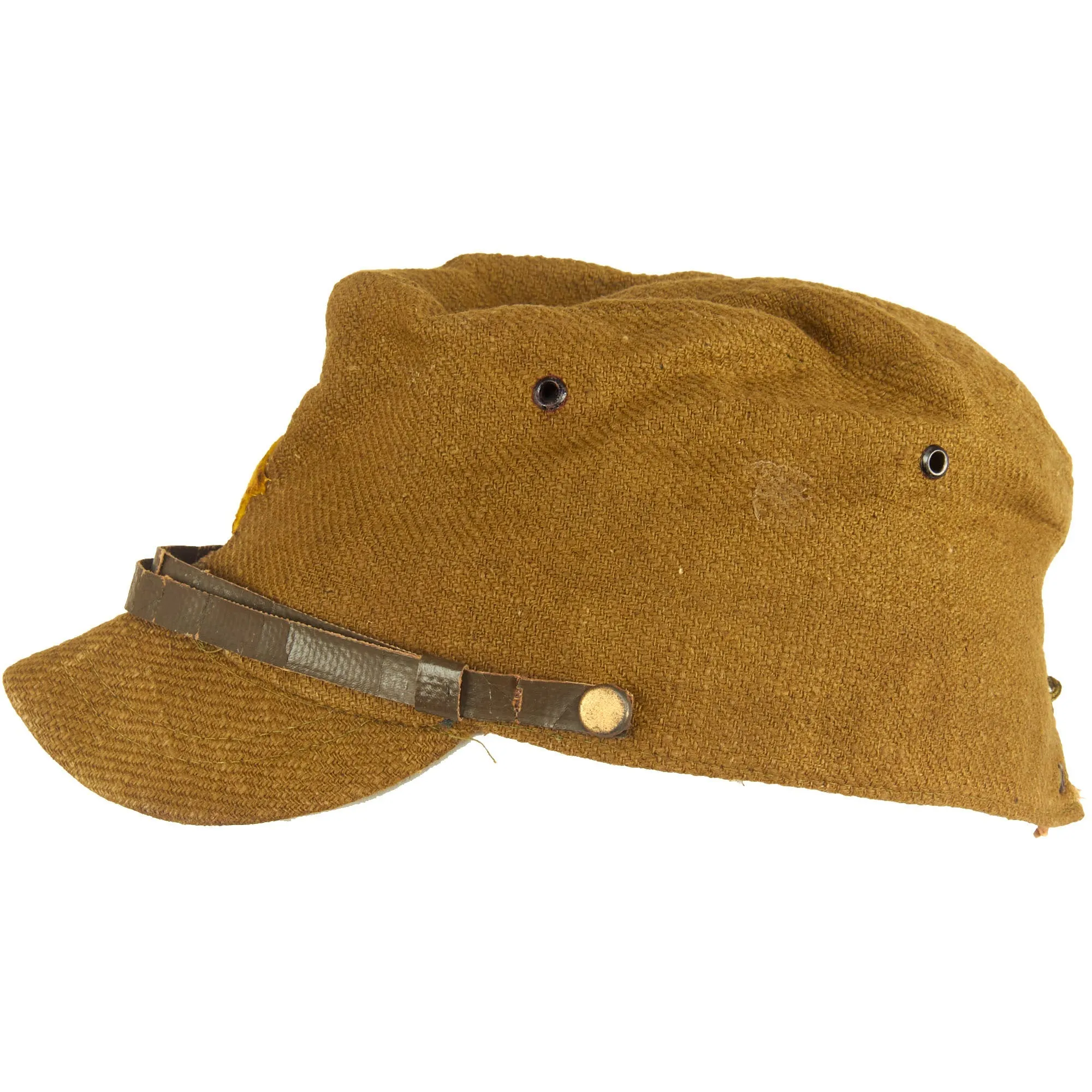 Original Japanese WWII Imperial Japanese Army Enlisted Men's Tropical Forage Cap