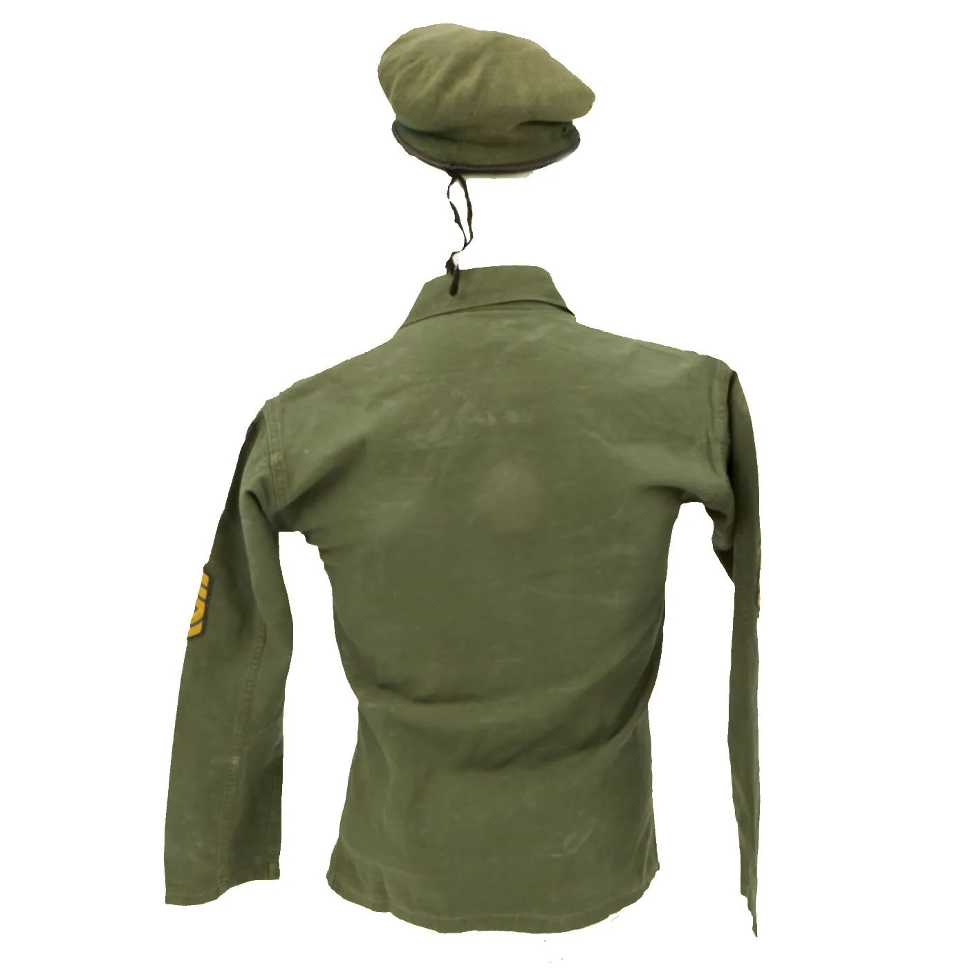 Original U.S. Vietnam War Named Green Beret Special Forces Airborne Ranger Uniform - Davis