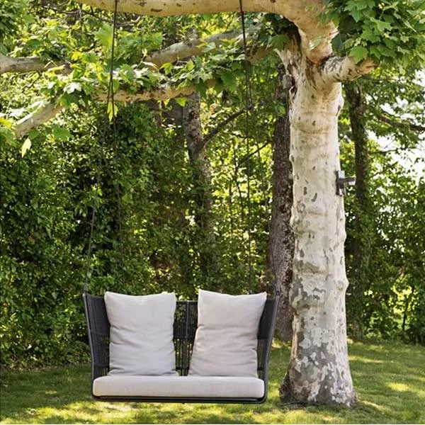 Outdoor Furniture Braided & Rope Swing - Xsoma