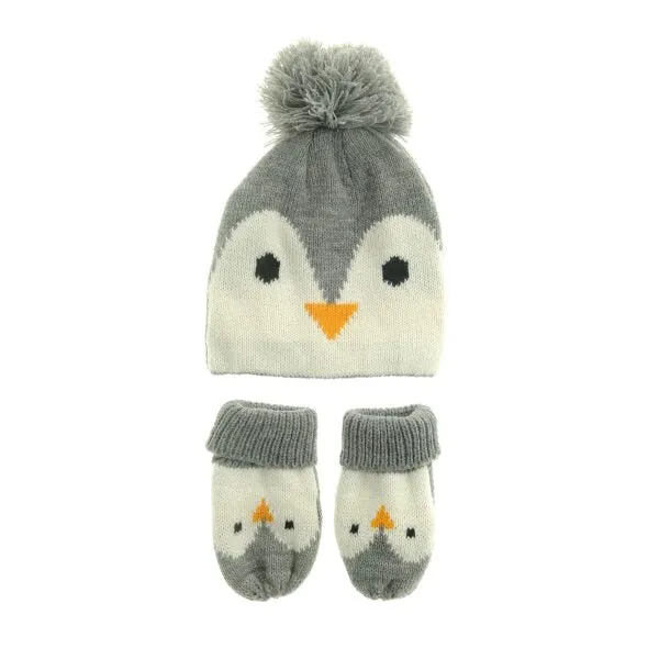 Penguin Hat and Mittens