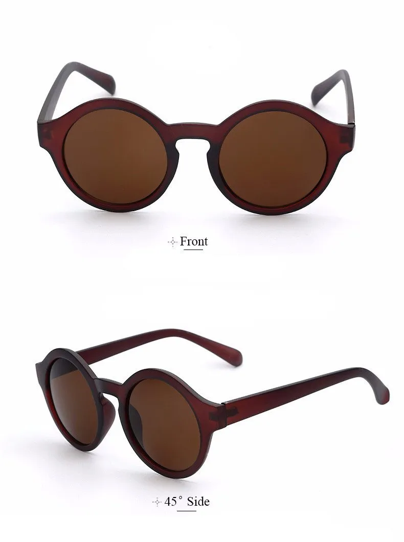 Retro Round Sunglasses