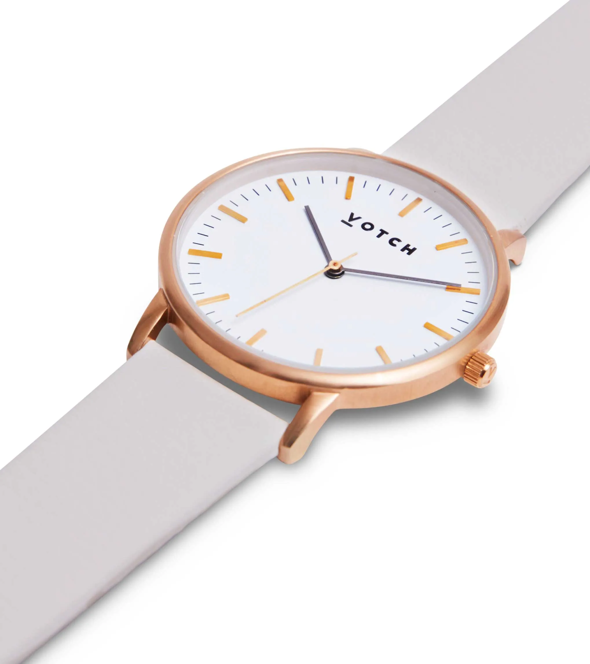 ROSE GOLD & LIGHT GREY WATCH | MOMENT