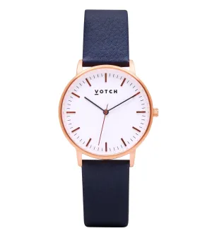 Rose Gold & Navy Watch | Moment