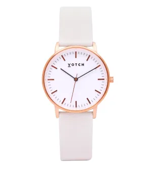 Rose Gold & Off White Watch | Moment