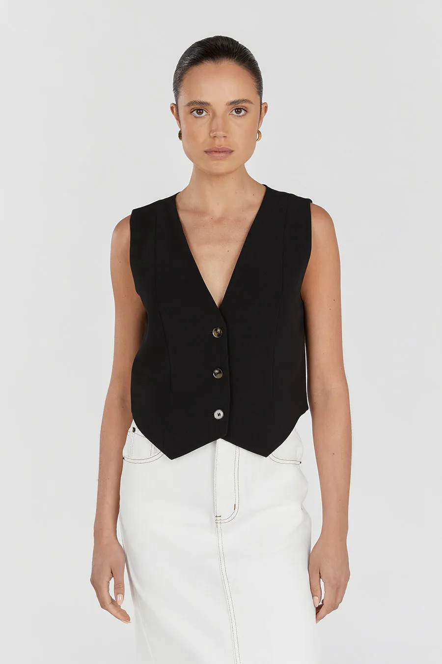 ROWAN BLACK VEST