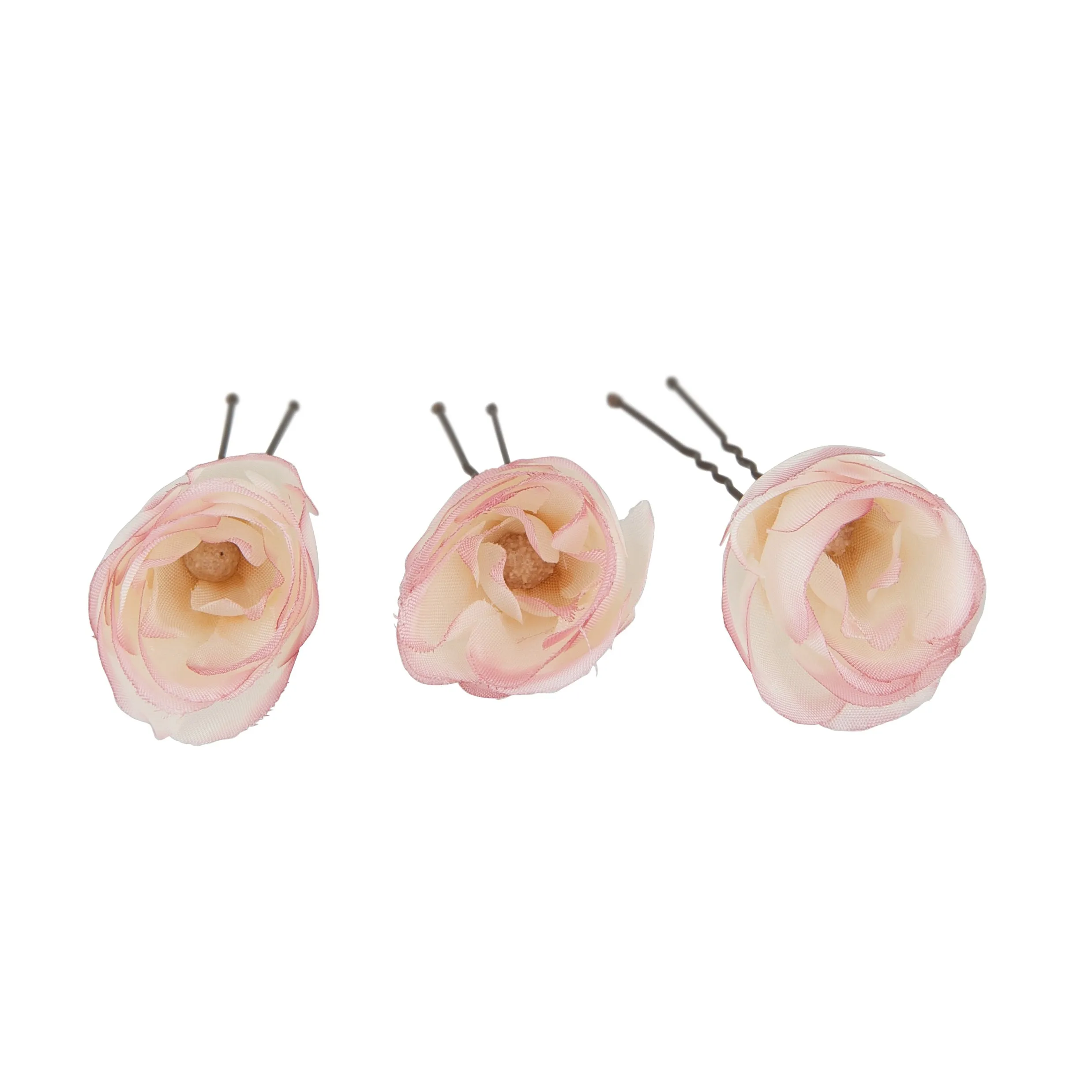 Set of Rose Bud Hair Pins