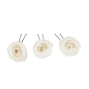 Set of Rose Bud Hair Pins