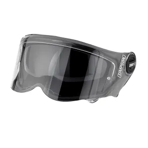 Simpson Darksome Motorcycle Helmet Clear Visor