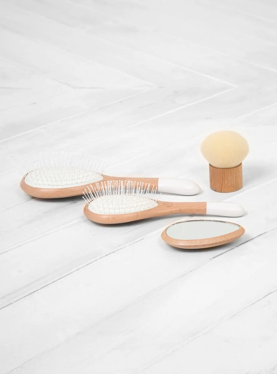 Small Wooden Detangling Brush