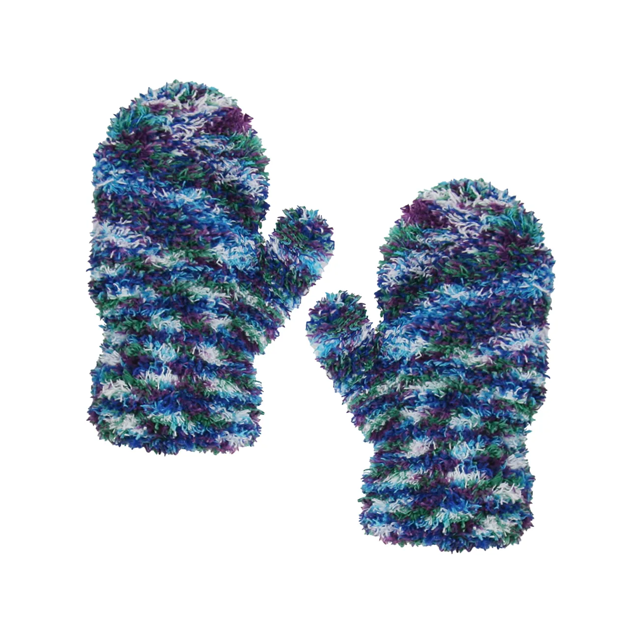 Spacedye Poly Eyelash Magic Stretch Mittens - Toddler