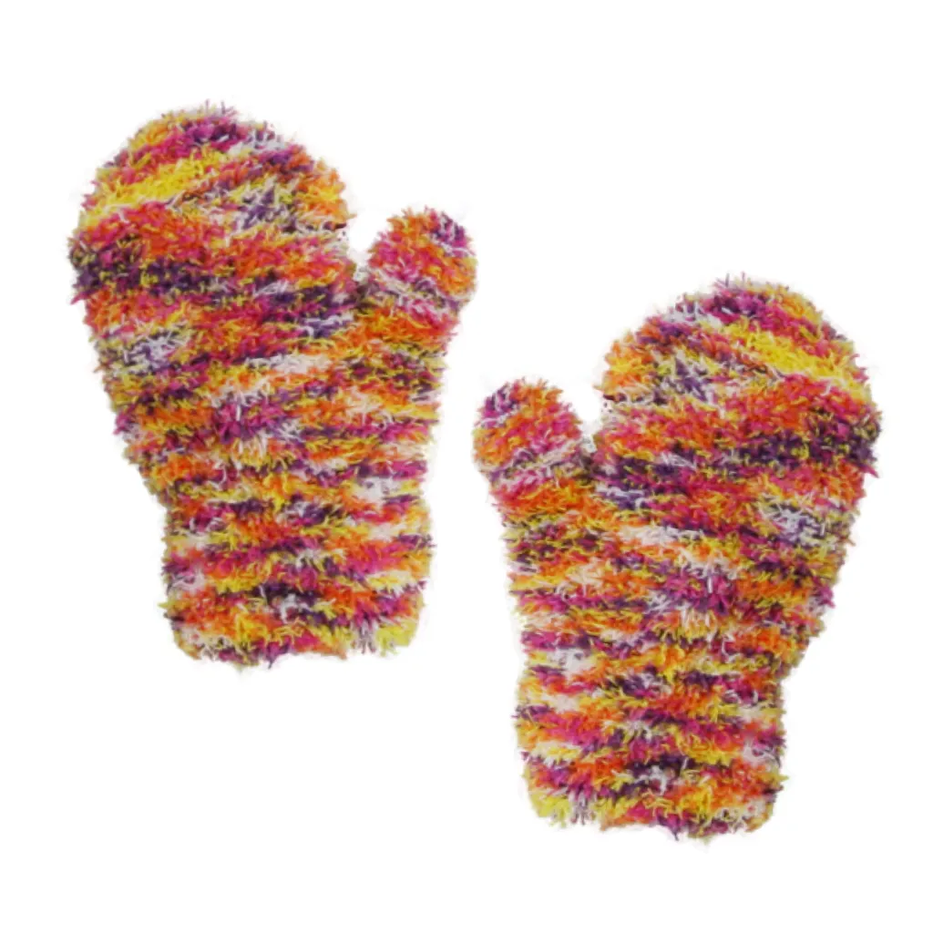 Spacedye Poly Eyelash Magic Stretch Mittens - Toddler