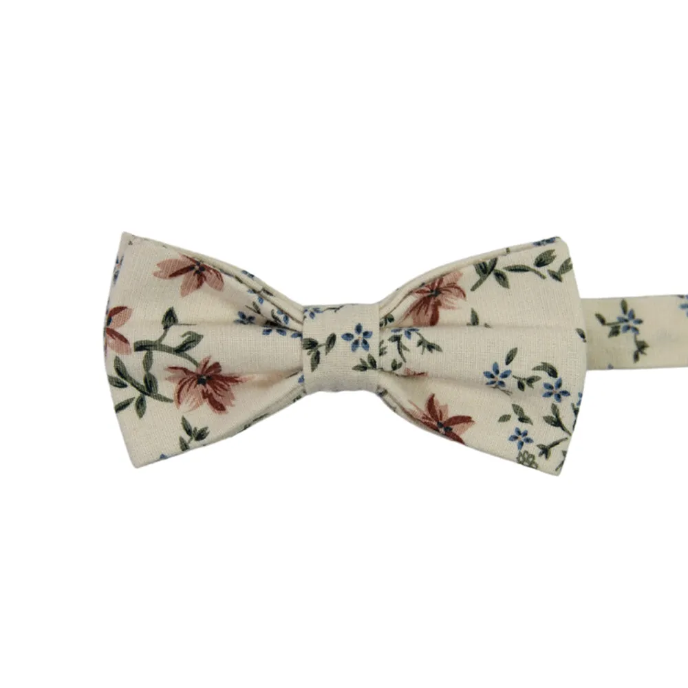 Sugar Blossom Bow Tie (Pre-Tied)