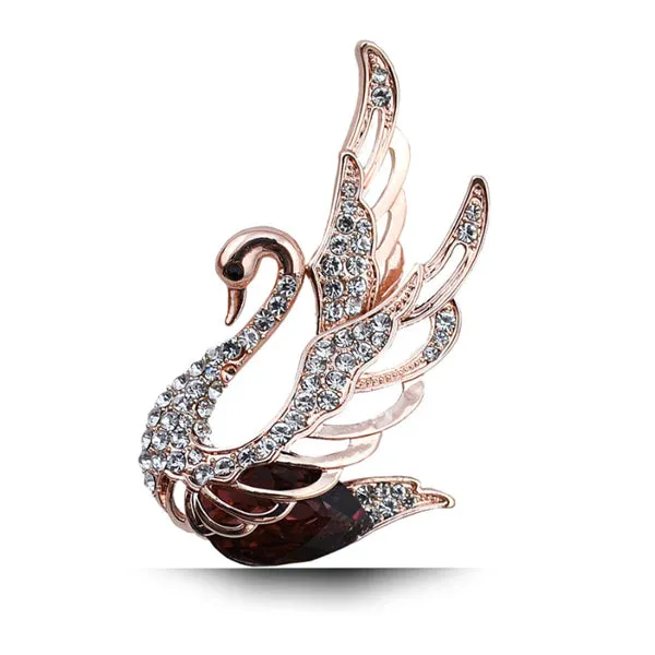 Swan Brooch 天鵝胸針