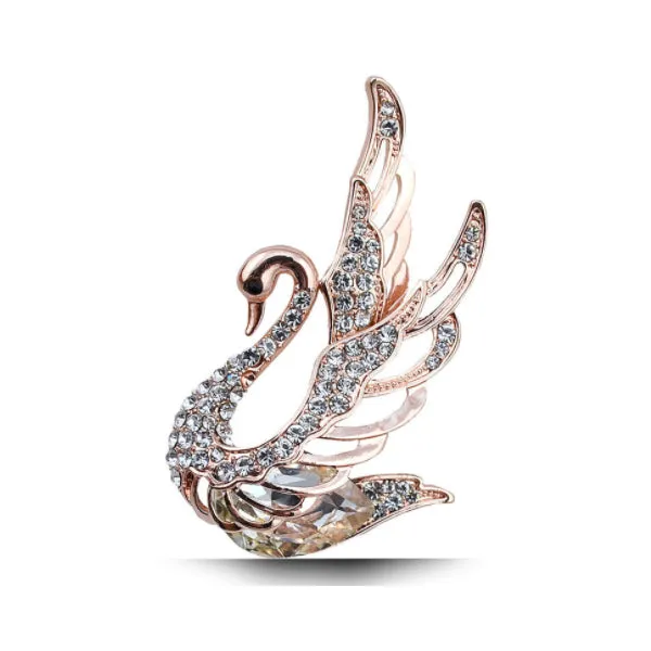 Swan Brooch 天鵝胸針