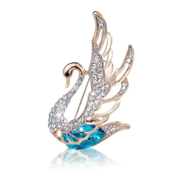 Swan Brooch 天鵝胸針