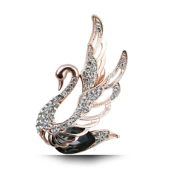 Swan Brooch 天鵝胸針