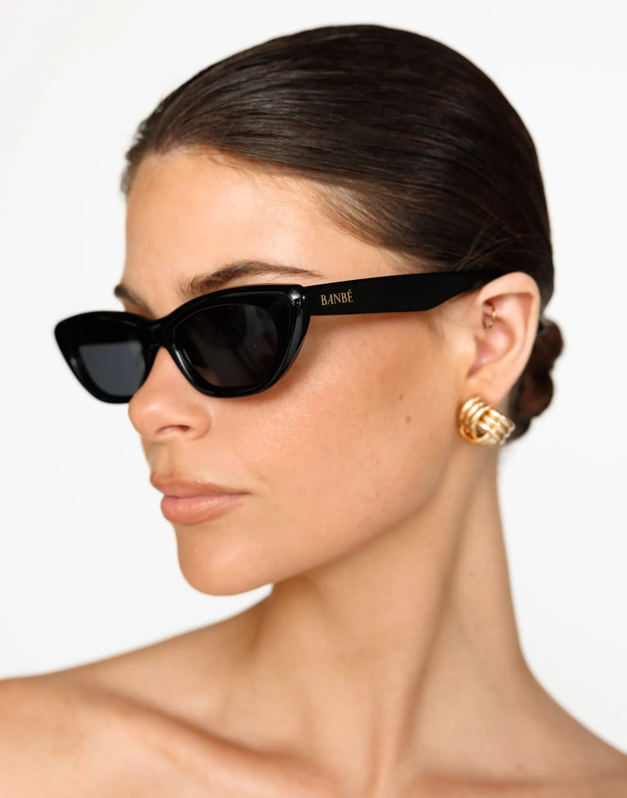 The Caroline Sunglasses (Black) - By Banbé