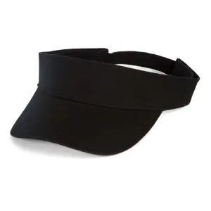 TopHeadwear Summer Cotton Sun Visor, Black