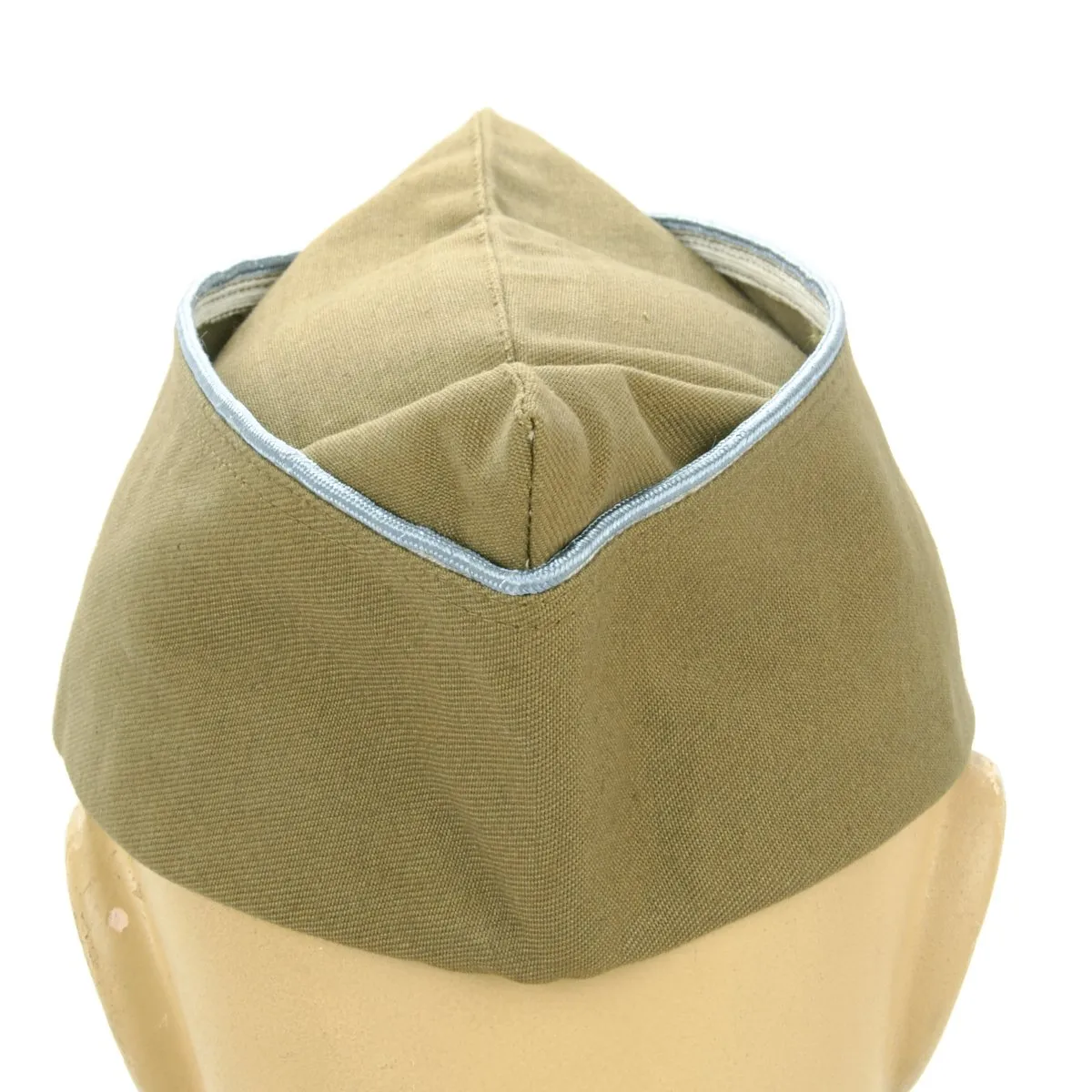 U.S. WWII Garrison Cap PX with Infantry/Paratrooper Blue Piping