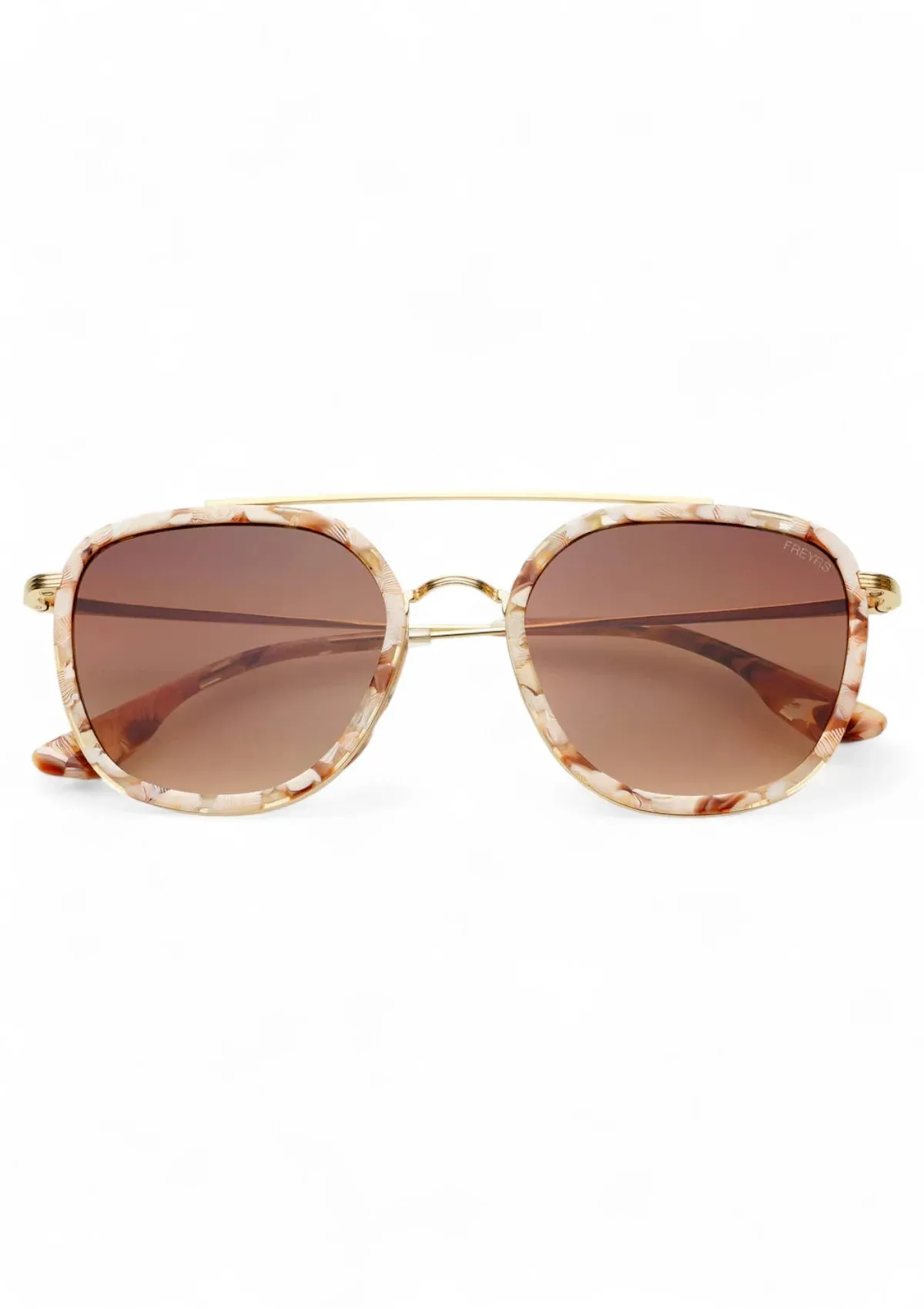 Weston Sunglasses - Pink Pearl   Brown