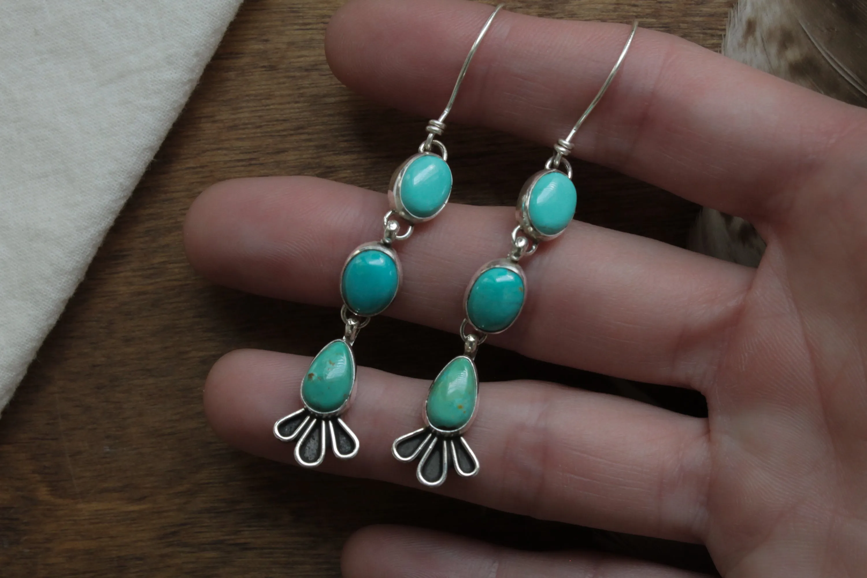 Willow Earrings | Royston Turquoise