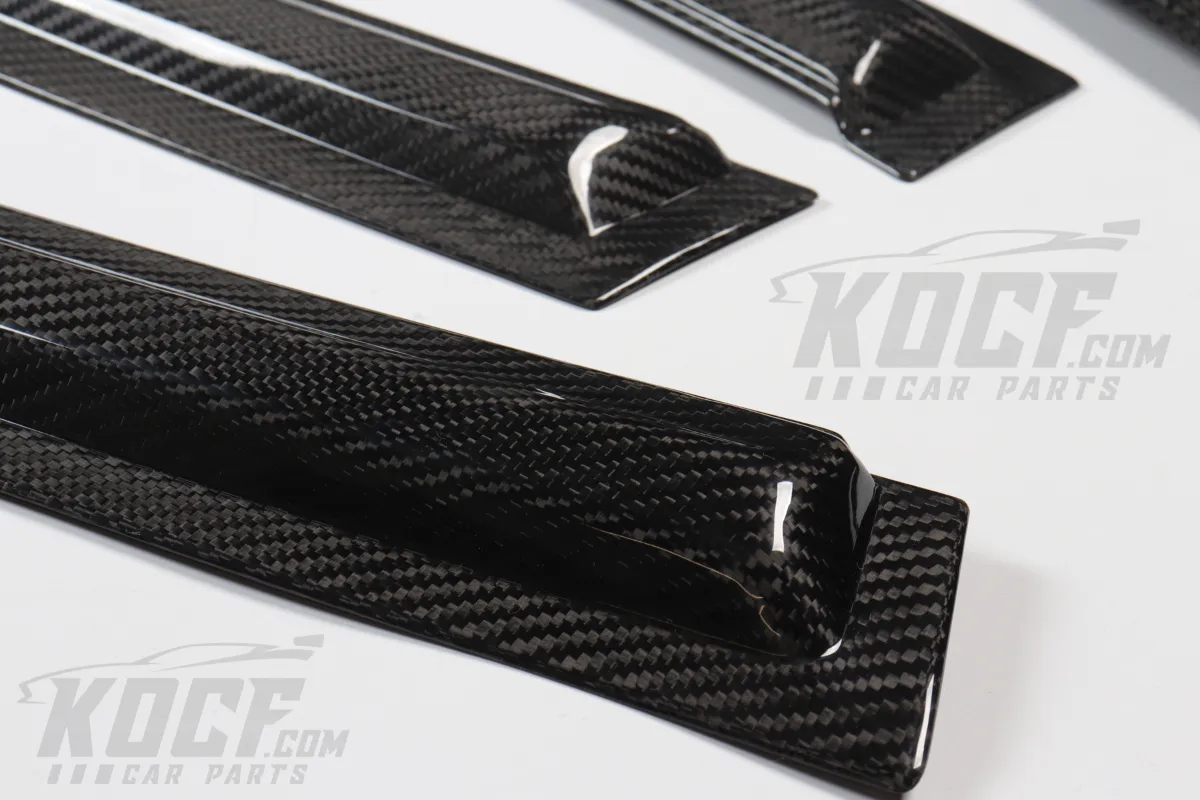 Window Visors Rain Guards Real Carbon Fiber Compatible for 2018-2024 Toyota Camry - VIP Price