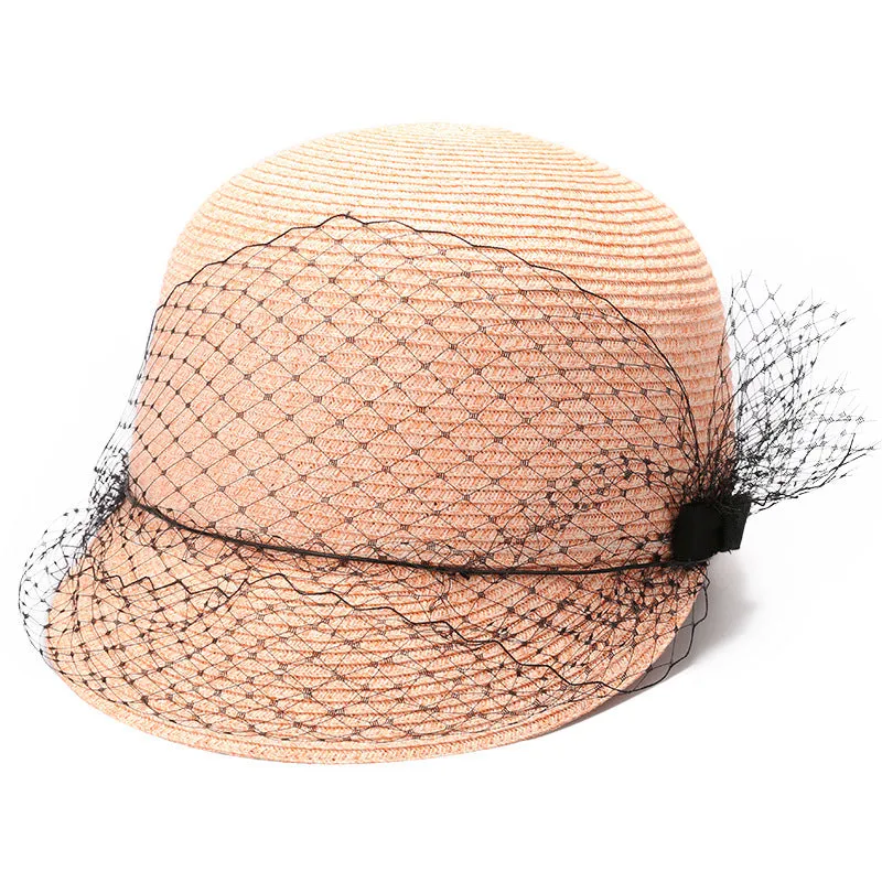 Women's summer fashion sun hats women's casual travel peaked caps temperament mesh hats