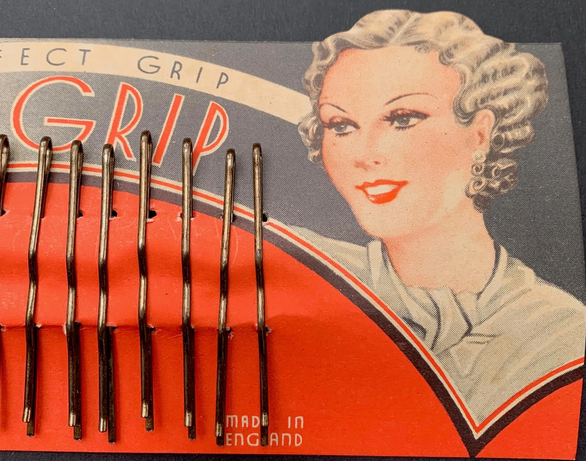 Wonderful 1930s THE PERFECT GRIP ..SURE GRIP.. Made in England