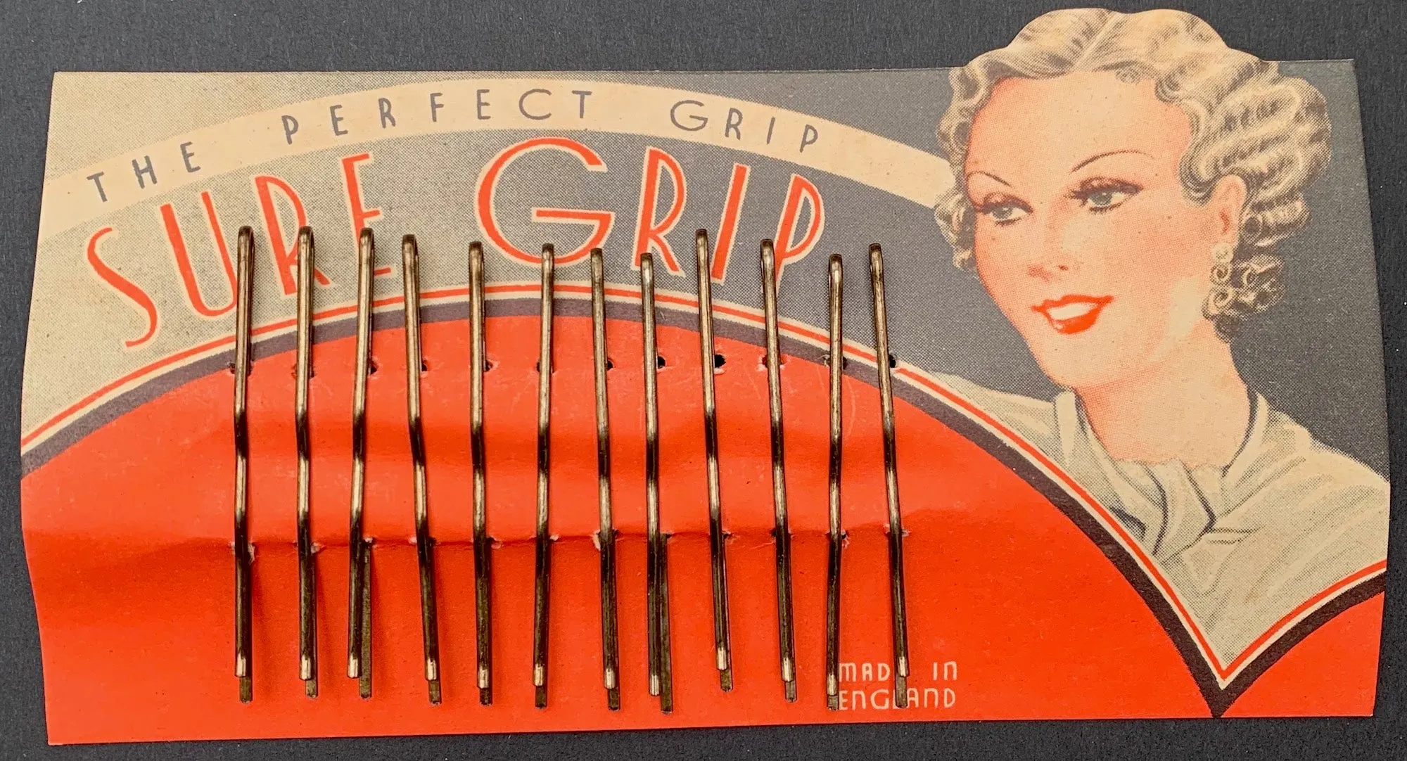 Wonderful 1930s THE PERFECT GRIP ..SURE GRIP.. Made in England