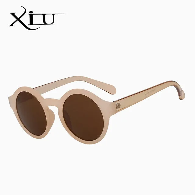 Xiu Brand Women's Round Circle Sunglasses Oem